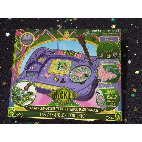 Tara Toys Other - Wicked Gem Art Studio DIY Jewelry Making Kit Tara Toys New